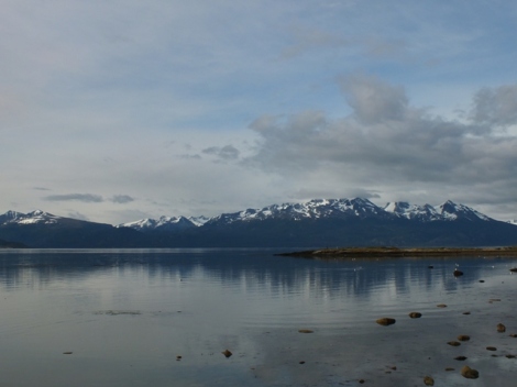 The Beagle Channel, and Chili on the other side